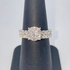 14K Gold Barbie Circle Diamond Engagement Ring - additional product view 12
