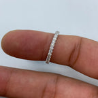 14K Gold Wedding Band Diamond Ring - additional product view 4