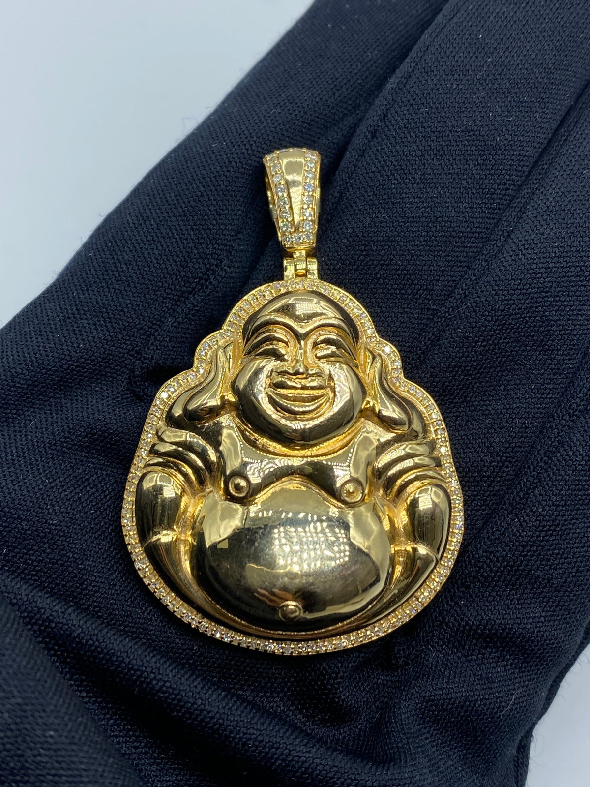 Buddha Diamond Pendant 0.9 Ct - additional product view 2