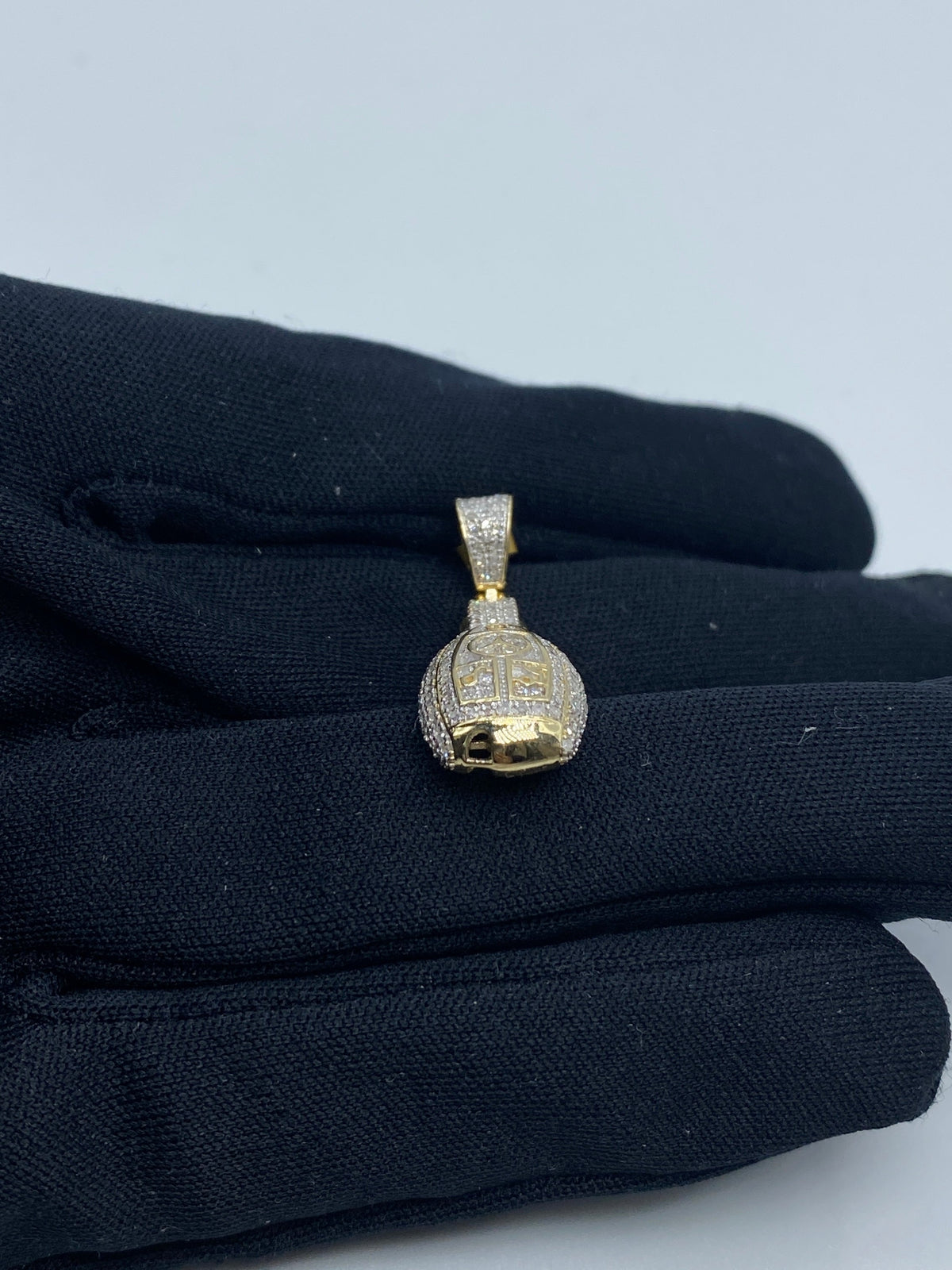 Car Key Diamond Pendant - additional product view 4
