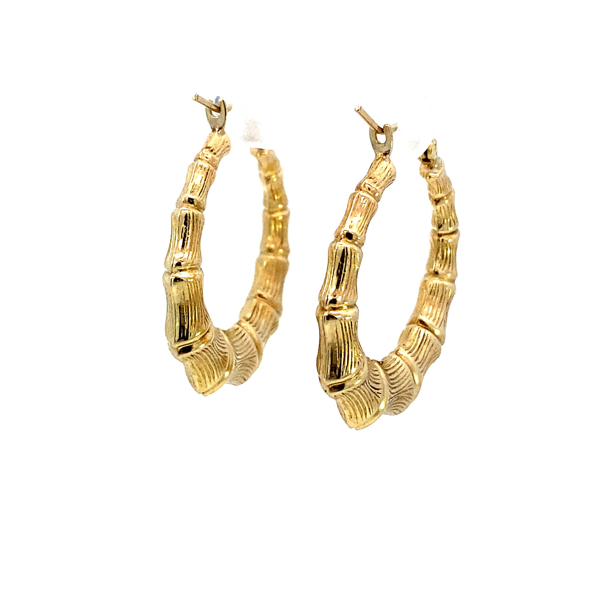 Bamboo Earrings 1.2 in - additional product view 6