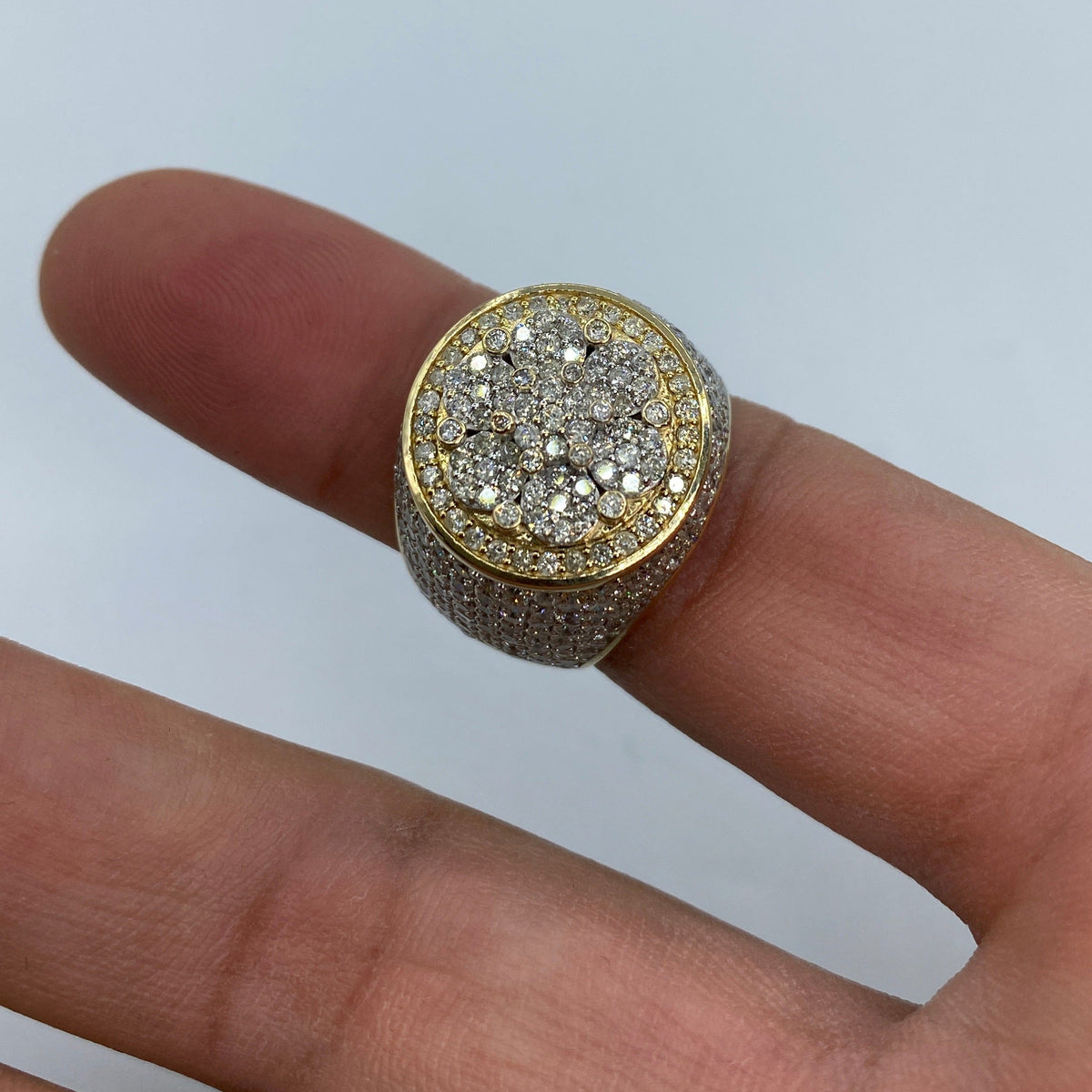 14K Gold Circle Elite Diamond Ring - additional product view 4