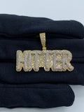 Hitter Name Diamond Pendant - main product photo