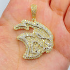 10K Gold Hellcat Diamond Pendant - additional product view 3