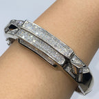 14K Gold Vanguard Bold Diamond Cuff - additional product view 2