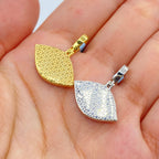 14K Gold Evil Eye Diamond Pendant - additional product view 5