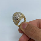 14K Gold Circle Master Diamond Ring - additional product view 7