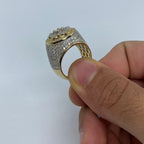 14K Gold Circle Elite Diamond Ring - additional product view 6