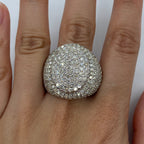 14K Gold Jumbo Crown Diamond Ring - additional product view 2