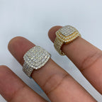14K Gold Square Washington Diamond Ring - additional product view 5