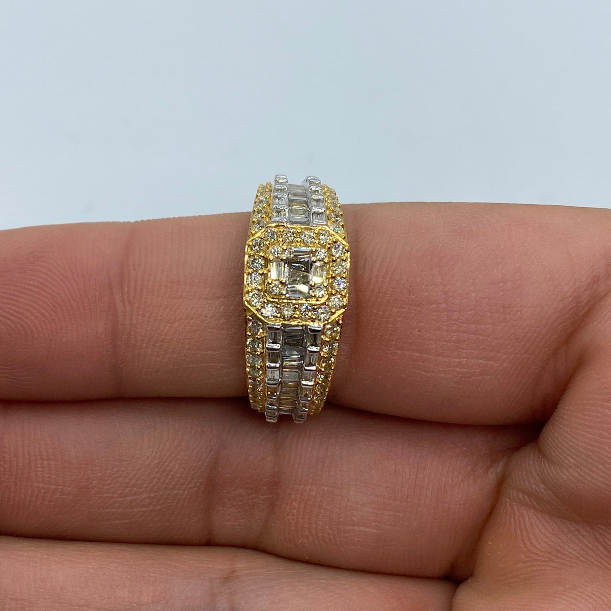 10K Gold Champion Diamond Baguette Ring - additional product view 3
