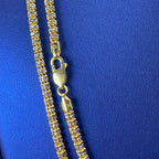 10K Gold 4.3mm Ice CZ Chain 22–24 in - additional product view 4