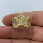 10K Gold Rising Star Diamond Ring - additional product view 4