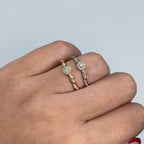 14K Gold Diamond Fate Engagement Ring - main product photo