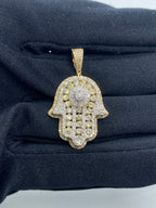 Hamsa Diamond Pendant - additional product view 2