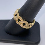 Cuban Link Infinity Diamond Ring - additional product view 10