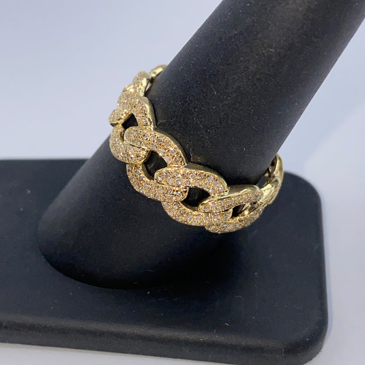 Cuban Link Infinity Diamond Ring - additional product view 10