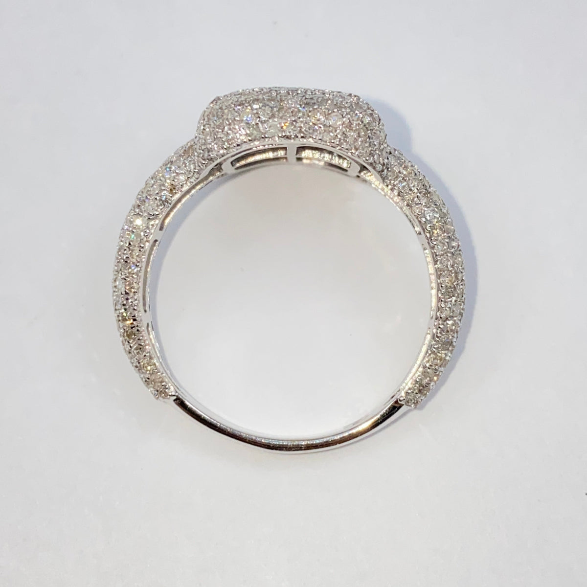 10K Gold/14K Presidential Iced Diamond Ring - additional product view 9