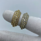 14K Gold Eternity 3-Tier Diamond Ring - additional product view 2