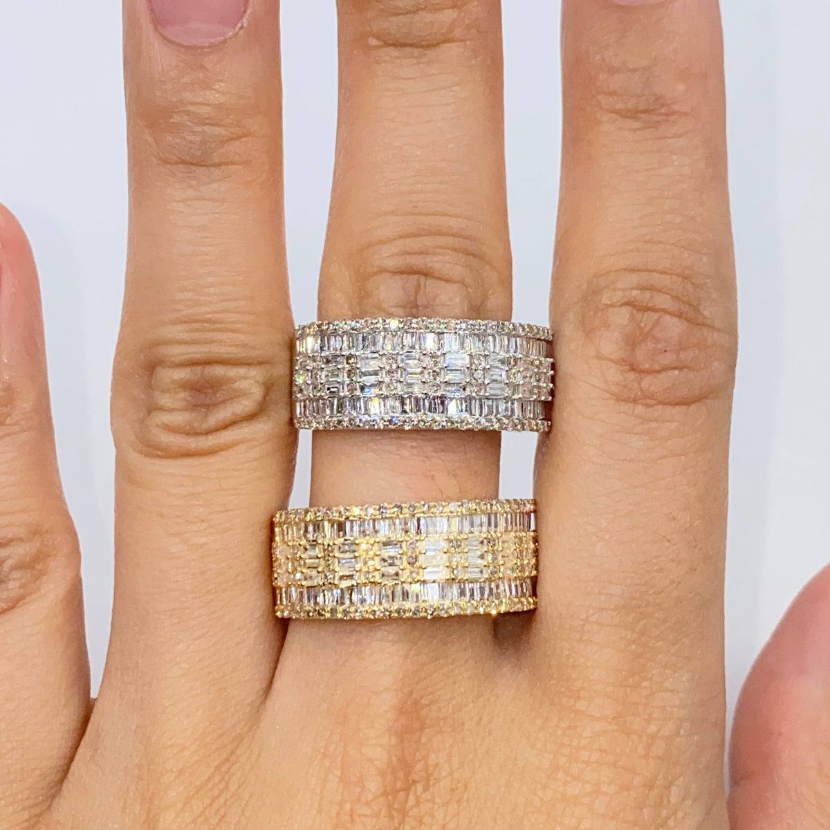 14K Gold Greg Diamond Baguette Ring - additional product view 7