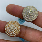 14K Gold Cake Diamond Ring - additional product view 5