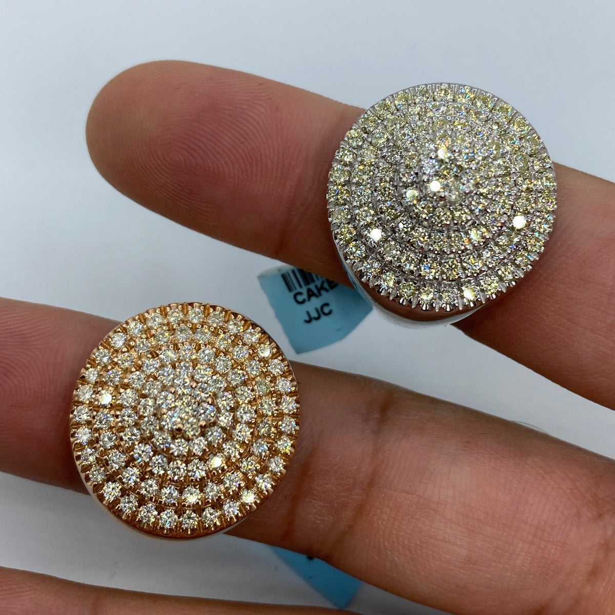 14K Gold Cake Diamond Ring - additional product view 5