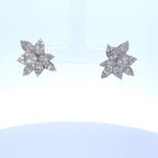 14K Gold Bridal Diamond Baguette Earrings - additional product view 2