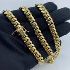 10K 9mm Gold Cuban Chain 22 in - additional product view 4