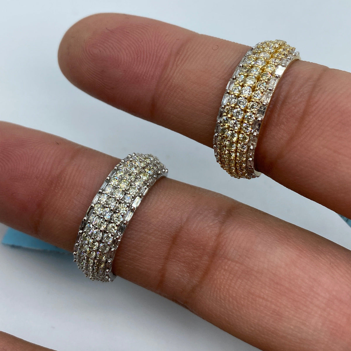 14K Gold Diamond Baguette California Ring - additional product view 7