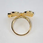 14K Gold Jumbo Butterfly Diamond Ring - additional product view 12