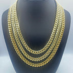 14K Gold 9mm Miami Cuban Link Chain - additional product view 2