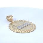 10K Gold Last Supper Pendant - 2.5 in - additional product view 4