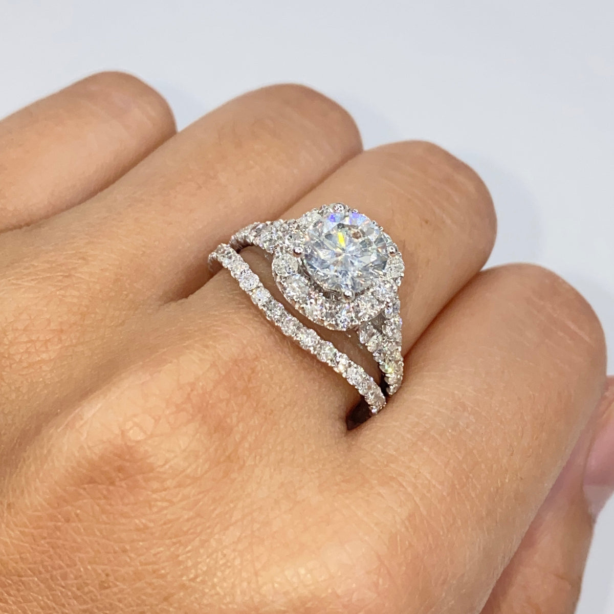 14K Gold Jocelyn Diamond Engagement Ring - additional product view 2