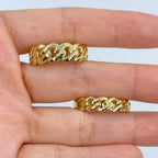 10K Gold Cuban Link Ring - additional product view 4