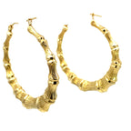 Bamboo Earrings 1.8 in - additional product view 6