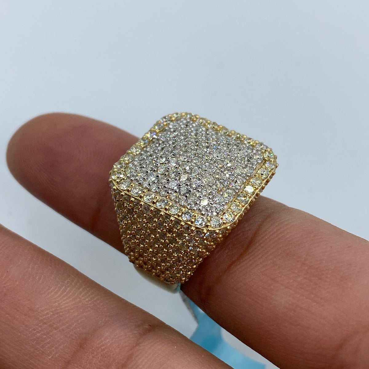 14K Gold Square Forever Diamond Ring - additional product view 4