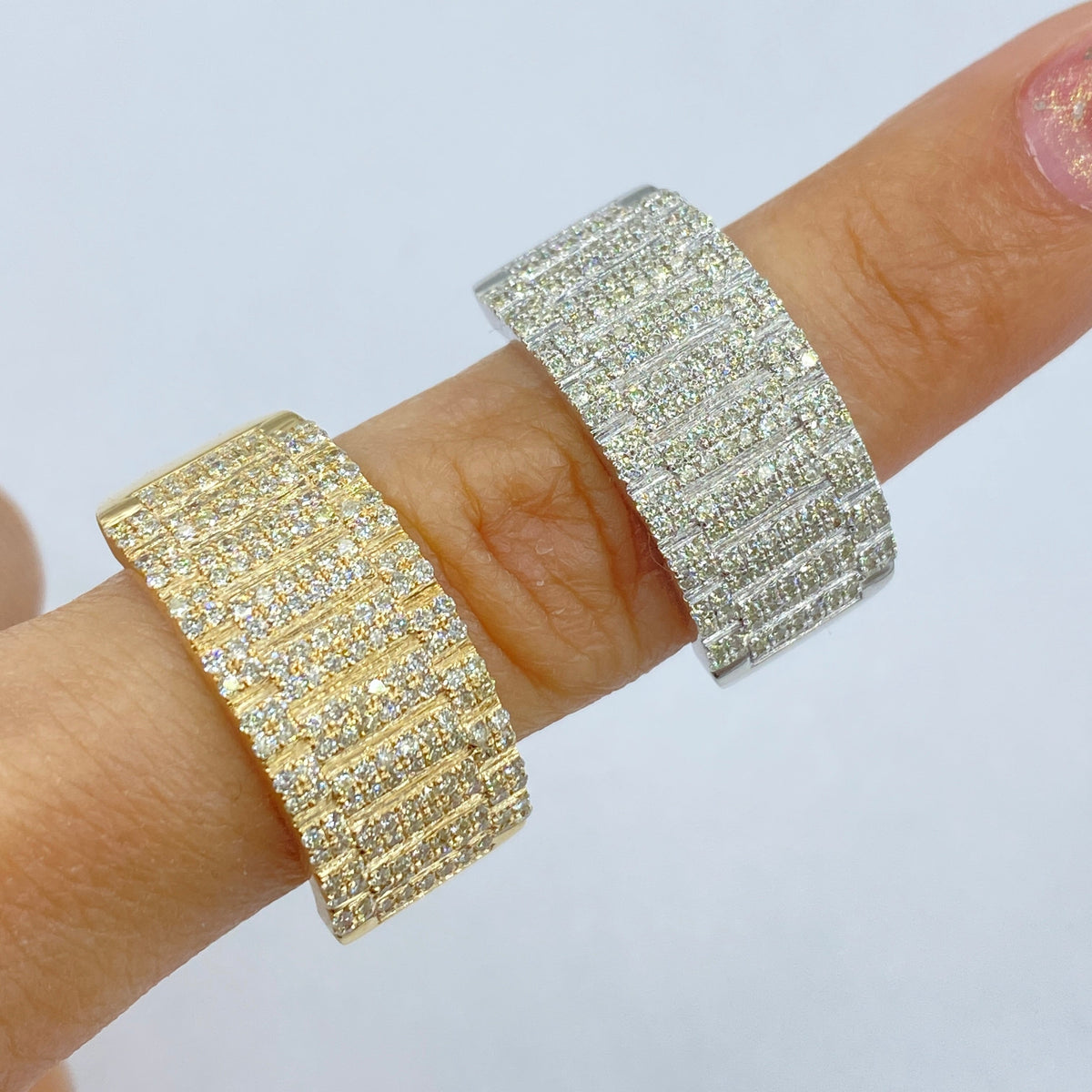 10K Gold Rendezvous Watch Band Diamond Ring - additional product view 2