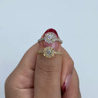 14K Gold Juliet Circle Diamond Engagement Ring - additional product view 7