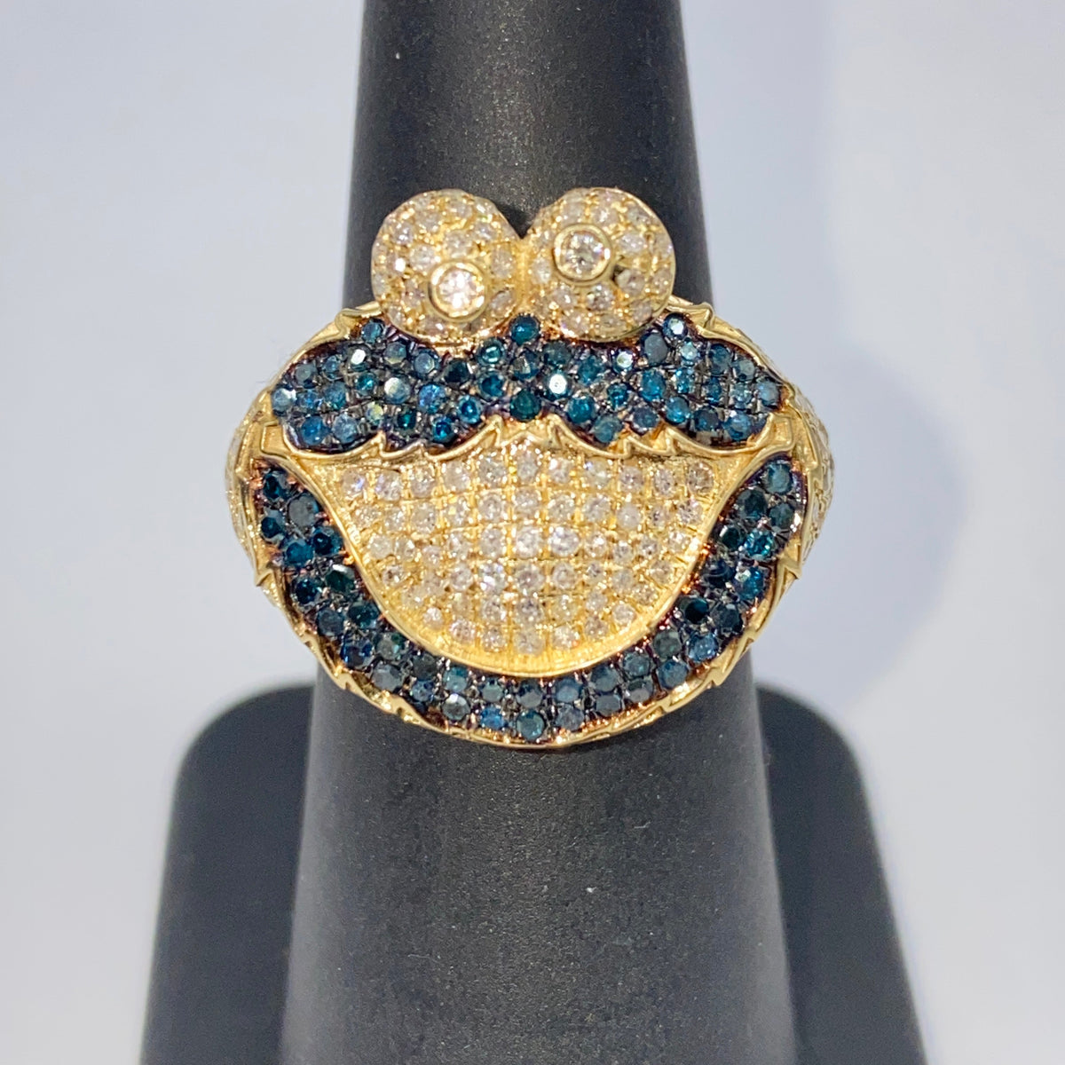 10K Gold Monster Diamond Ring - additional product view 4