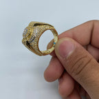 14K Gold Diamond Baguette Castle Ring - additional product view 9