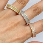 14K Gold Bandit Diamond Baguette Ring - additional product view 2
