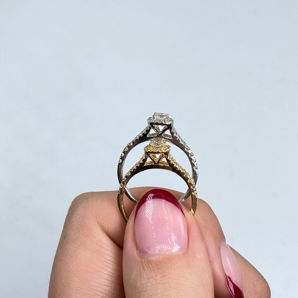 14K Gold Diamond Beloved Engagement Ring - additional product view 6