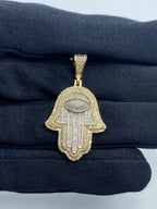 Hamsa Diamond Pendant - additional product view 2