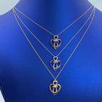 10K Gold and Diamond Heart Necklace - additional product view 2