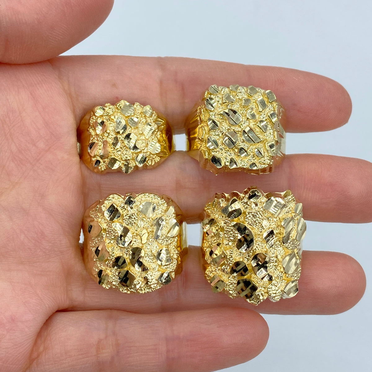 10K Gold Nugget Ring - additional product view 7