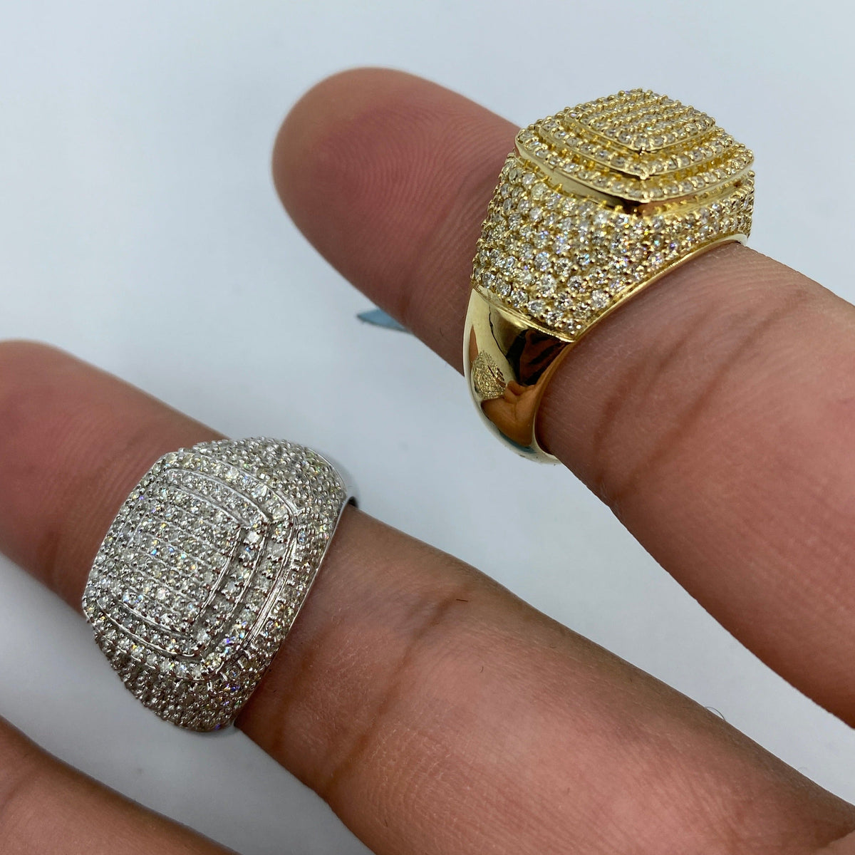 14K Gold Paris Square Diamond Ring - additional product view 6