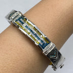 14K Gold Sierra Leone Diamond Cuff - additional product view 2