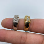 14K Gold Space Flower Diamond Ring 3.5 Ct - additional product view 7