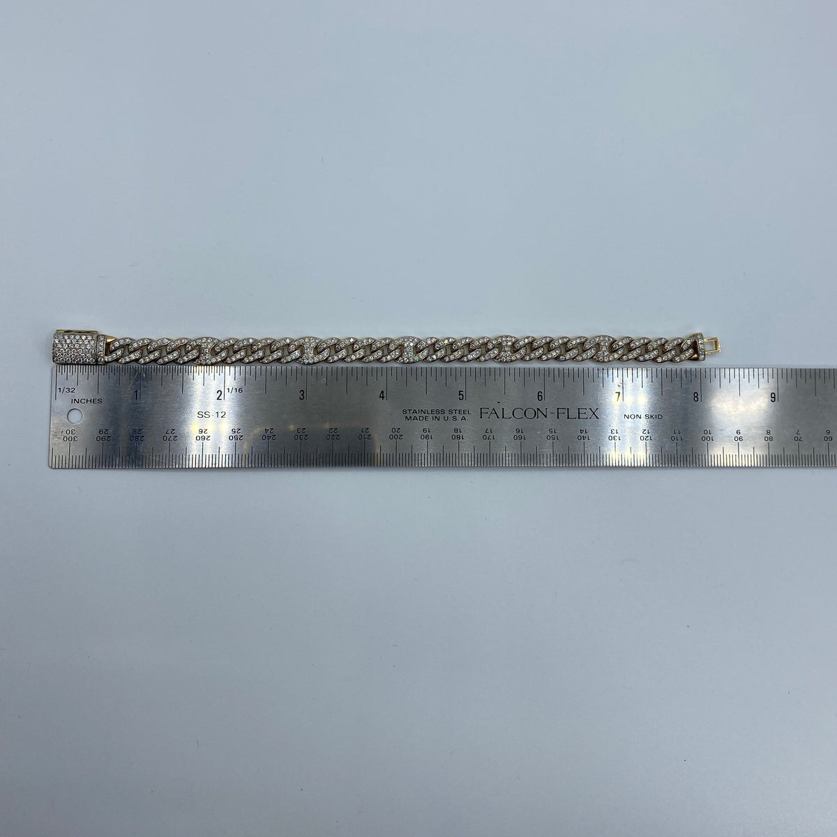 14K White Gold Diamond Bracelet - additional product view 4