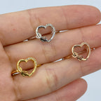 14K Gold Heart Infinity Diamond Ring - additional product view 2